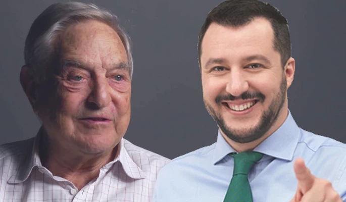 Θα τον πετάξουν έξω με τις «κλωτσιές» – Τελειώνει ο Σόρος και από την Ιταλία – «Ξέχνα αυτά που ήξερες»  – Αντιμεταναστευτικά κινήματα πλημμυρίζουν την Ευρώπη